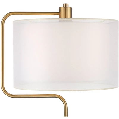 Possini Euro Design Possini Euro Carlyle USB Port And Outlet Modern Desk Lamps Set Of 2 5 Possini Euro Design Possini Euro Carlyle USB Port And Outlet Modern Desk Lamps Set Of 2 - Image 4