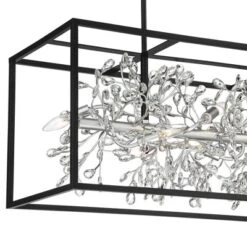 Possini Euro Design Carrine Black Silver Linear Pendant Chandelier 38 1/2" Wide Modern Clear Crystal 8-Light Fixture For Dining Room Kitchen Island 12 Possini Euro Design Carrine Black Silver Linear Pendant Chandelier 38 1/2" Wide Modern Clear Crystal 8-Light Fixture For Dining Room Kitchen Island -Possini Euro Design GUEST 0a480c79 d7c9 45fb 93d7 94bae2d691b6