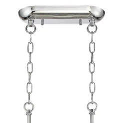 Possini Euro Design Mirabell Chrome Linear Island Pendant Chandelier 34" Wide Modern LED Clear Glass Crystal 6-Light Fixture For Dining Room Kitchen -Possini Euro Design GUEST 0bfcfb6b f938 47c6 b873 e21ac19f51ba