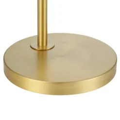 Possini Euro Design Vaile Modern 66" Tall Chairside Arc Floor Lamp Warm Gold Metal Clear Seeded Glass Shade For Living Room Reading Home -Possini Euro Design GUEST 1c2c469a ffa6 476d 840e c2048d4462cc