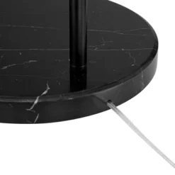 Possini Euro Design Raven Modern 66" Tall Chairside Arc Table Lamp Matte Black Metal Fabric Drum Shade For Living Room Reading Bedroom -Possini Euro Design GUEST 1eba364e 135e 4e70 bd32 d7cbb134f4b5