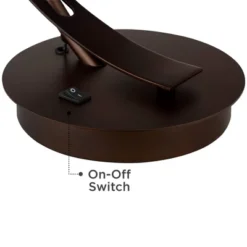 Possini Euro Design Modern Accent Table Lamp With USB Port Filament LED 22.5" High Bronze Metal Glass Dome Shade For Living Room Desk Bedroom 13 Possini Euro Design Modern Accent Table Lamp With USB Port Filament LED 22.5" High Bronze Metal Glass Dome Shade For Living Room Desk Bedroom -Possini Euro Design GUEST 20152b2f f63d 45e7 a3ad adf0a918ffc4