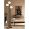 Possini Euro Design Acadia Modern Floor Lamp 71" Tall Black Warm Gold Metal 3 Light Frosted White Glass Globe Shade For Living Room Bedroom Office -Possini Euro Design GUEST 23468f40 7f73 414b a2d7 66da98eb6dd5