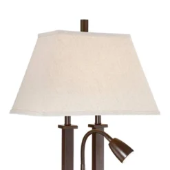 Possini Euro Design Possini Euro Deacon Bronze Gooseneck Lamps With USB And Outlet Set Of 2 -Possini Euro Design GUEST 2dd89750 f3af 4439 b27c 0583a2f34d8f