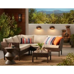 Possini Euro Design Modern Industrial Farmhouse Rustic Outdoor Wall Light Fixture Bronze 15 1/2" Clear Glass For Exterior Barn Deck House Porch Yard -Possini Euro Design GUEST 35691178 46c0 4f4f b9bb b9c03962f025 1