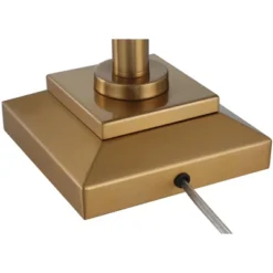 Possini Euro Design Camber Workstation Warm Gold Swing Arm Desk Lamp With Outlet And USB Port -Possini Euro Design GUEST 35d49607 4468 45c9 a538 2210dea97127