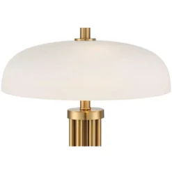 Possini Euro Design Possini Euro® Granview Desk Lamp With Glass Shade And Dual USB Ports -Possini Euro Design GUEST 479f11bb f14d 4d9f b804 5f1862226db0