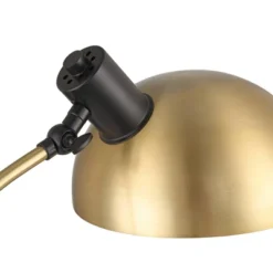 Possini Euro Design Modern Mid Century Desk Lamp 28 1/2" Tall Warm Gold Black With Dual USB Charging Ports For Bedroom Living Room Office Reading Home -Possini Euro Design GUEST 58f41584 9c74 45ad ae71 fe524e285fa0