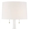 Possini Euro Design Natalia Modern Country Cottage Table Lamp With Square Riser 28 1/2" Tall White Floral Ceramic Drum Shade For Bedroom Living Room -Possini Euro Design GUEST 5cc45908 53ce 4913 a036 210e332d9a43