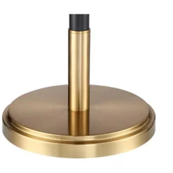 Possini Euro Design Modern Torchiere Floor Lamp Light Blaster LED 72.25" Tall Antique Brass And Matte Black Opal Glass For Living Room Bedroom -Possini Euro Design GUEST 5e75bb07 08ec 436b 84d7 902833e214c1