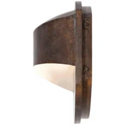 Possini Euro Design Xane Modern Industrial Outdoor Wall Light Fixture Bronze Dark Sky 7" For Post Exterior Barn Deck House Porch Yard Patio Outside -Possini Euro Design GUEST 60c1780c 6a2f 4ef4 b189 df8a66fd3ceb