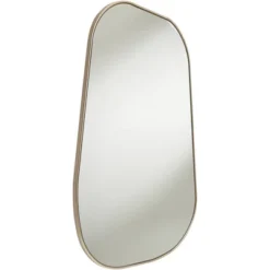 Possini Euro Design Reuleaux Rectangular Vanity Wall Mirror Modern Curved Corner Champagne Gold Frame 26" Wide For Bathroom Bedroom Living Room Office 8 Possini Euro Design Reuleaux Rectangular Vanity Wall Mirror Modern Curved Corner Champagne Gold Frame 26" Wide For Bathroom Bedroom Living Room Office -Possini Euro Design GUEST 65c2a12c 0c29 4eb5 8405 898d70b9c579