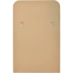 Possini Euro Design Rectangular Vanity Wall Mirror Modern Glam Beveled Edge Shiny Silver Leaf Frame 26" Wide For Bathroom Bedroom Living Family Room -Possini Euro Design GUEST 695c3b66 d453 4c8b b603 5c6fc59a267e