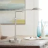 Possini Euro Design Eliptik Modern Desk Table Lamp 24 1/2" High Satin Nickel LED Swing Arm Adjustable Height For Bedroom Living Room Nightstand Office -Possini Euro Design GUEST 6a80aa29 d011 4ed3 92a4 b86f43fa54f7