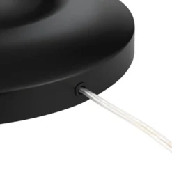 Possini Euro Design Roxie Modern Floor Lamp With Riser 65 1/2" Tall Brass Black Metal Sheer Linen Double Drum Shade For Living Room Bedroom Office -Possini Euro Design GUEST 6f4d468b a837 4659 9458 8818d6529925