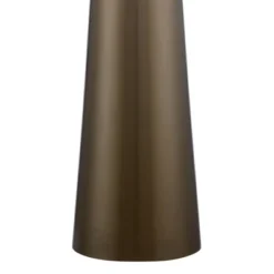 Possini Euro Design Karen Modern Table Lamp 36" Tall Dark Gold Glass With Table Top Dimmer Off White Fabric Drum Shade For Bedroom Living Room Bedside -Possini Euro Design GUEST 71f28f6f a0eb 4bd3 88d2 8e0c30f483bd