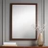 Possini Euro Design Metzeo Rectangular Vanity Wall Mirror Vintage Beveled Edge Oil Rubbed Bronze Metal Frame 26" Wide For Bathroom Bedroom Living Room -Possini Euro Design GUEST 7276ebfa 6662 4a1c 9e2c 3580b374aa2e