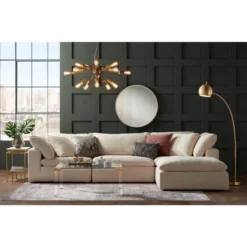 Possini Euro Design Hemingson Gold Large Chandelier 33" Wide Modern Sputnik 12-Light LED Fixture For Dining Room House Foyer Kitchen Island Entryway -Possini Euro Design GUEST 73b694a8 0a46 4c39 8888 bacef461e3d6