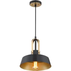 Possini Euro Design Black Warm Brass Mini Pendant Lighting Fixture 12" Wide Farmhouse Rustic For Dining Room House Home Kitchen Island High Ceilings 15 Possini Euro Design Black Warm Brass Mini Pendant Lighting Fixture 12" Wide Farmhouse Rustic For Dining Room House Home Kitchen Island High Ceilings -Possini Euro Design GUEST 773d06bd 78f5 4444 afd0 6fbc4b841124