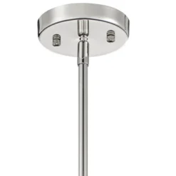 Possini Euro Design Smart Polished Nickel Chandelier 20" Wide Modern Drum Clear Crystal 6-Light Fixture For Dining Room House Foyer Kitchen Island -Possini Euro Design GUEST 791693e4 4f79 4e35 a0aa 213342f91301