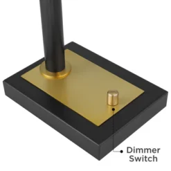 Possini Euro Design Possini Euro Hayven Desk Lamp With Dual USB Ports In Warm Gold With Black -Possini Euro Design GUEST 803510c7 2b5b 4fe8 b2dc 1a49955b967e