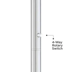 Possini Euro Design Meridian Light Blaster Modern Torchiere Floor Lamp 72" Tall Brushed Nickel LED Frosted Glass Shade For Living Room Bedroom Office 12 Possini Euro Design Meridian Light Blaster Modern Torchiere Floor Lamp 72" Tall Brushed Nickel LED Frosted Glass Shade For Living Room Bedroom Office -Possini Euro Design GUEST 86d3e492 d91f 458d 8a1e 61e18cd59934