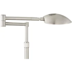 Possini Euro Design Eliptik Modern Desk Table Lamp 24 1/2" High Satin Nickel LED Swing Arm Adjustable Height For Bedroom Living Room Nightstand Office 12 Possini Euro Design Eliptik Modern Desk Table Lamp 24 1/2" High Satin Nickel LED Swing Arm Adjustable Height For Bedroom Living Room Nightstand Office -Possini Euro Design GUEST 8a7413ef 0643 4ac1 9f68 9f61cfe1a0ac