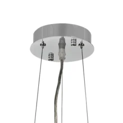 Possini Euro Design Jolie Chrome Chandelier Lighting 20" Wide Modern Crystal Silver Fabric Shade 7-Light Fixture For Dining Room House Kitchen Island -Possini Euro Design GUEST 8fba67b5 4864 4505 a274 3f1387b181be