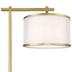Possini Euro Design Possini Euro Hayven Desk Lamp With Dual USB Ports In Warm Gold With Black -Possini Euro Design GUEST 91e22831 e268 4783 bdd7 350f279fe830