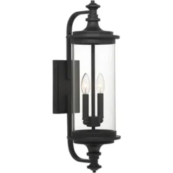 Possini Euro Design Medici Modern Outdoor Wall Light Fixture Black Metal 24 1/2" Clear Glass For Post Exterior Barn Deck House Porch Yard Patio Home 12 Possini Euro Design Medici Modern Outdoor Wall Light Fixture Black Metal 24 1/2" Clear Glass For Post Exterior Barn Deck House Porch Yard Patio Home -Possini Euro Design GUEST 97c73eb9 75d4 4592 9530 20b76337465e