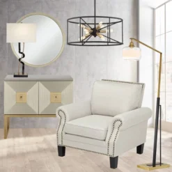 Possini Euro Design La Vista Black Chandelier 20 1/4" Wide Modern Sputnik 9-Light Fixture For Dining Room House Foyer Kitchen Island Entryway Bedroom -Possini Euro Design GUEST ae504455 26b8 4314 ade1 28553373b006