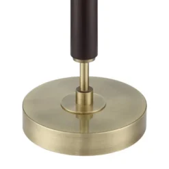 Possini Euro Design Possini Euro® Wyndham Desk Lamp With Glass Shade And Dual USB Ports -Possini Euro Design GUEST b8ec9895 3267 41e8 8cae 4920fa5cd296