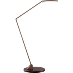 Possini Euro Design Magnum Modern Desk Lamp 36" Tall French Bronze Brown Metal LED Adjustable For Bedroom Living Room Bedside Nightstand Office House -Possini Euro Design GUEST bb94f1d1 7041 4f41 8d3d d5f6e1b52719