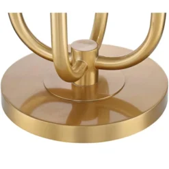 Possini Euro Design Mid Century Modern Glam Style Floor Lamp 4-Light LED 68.5" Tall Warm Gold Glass Globe Shade For Living Room House Uplight -Possini Euro Design GUEST cc51f5fd 7f53 4bc4 a04a bcff2955d044