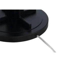 Possini Euro Design Madrid Modern Industrial Floor Lamp 64" Tall Matte Black Metal White Linen Hardback Drum Shade For Living Room Bedroom Office Home -Possini Euro Design GUEST d1d28d99 55f7 4d66 9c53 ce884496a11f