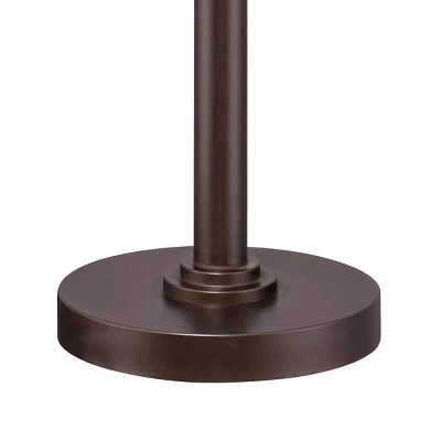 Possini Euro Design Light Blaster Modern Torchiere Floor Lamp 72 1/2" Tall Warm Bronze LED White Frosted Glass Bowl Shade For Living Room Bedroom Home 6 Possini Euro Design Light Blaster Modern Torchiere Floor Lamp 72 1/2" Tall Warm Bronze LED White Frosted Glass Bowl Shade For Living Room Bedroom Home - Image 4