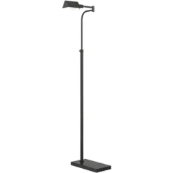 Possini Euro Design Keegan Traditional Pharmacy Floor Lamp 54" Tall Dark Bronze Adjustable Swing Arm Metal Shade For Living Room Reading Bedroom -Possini Euro Design GUEST d842e5b2 0461 4c27 aa78 ad9a24035925