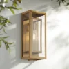 Possini Euro Design Modern Outdoor Wall Light Fixture Brass 16 1/4" Clear Glass Panel For Exterior Barn Deck House Porch Yard Patio Outside Garage 2 Possini Euro Design Modern Outdoor Wall Light Fixture Brass 16 1/4" Clear Glass Panel For Exterior Barn Deck House Porch Yard Patio Outside Garage -Possini Euro Design GUEST ddd70201 0fc4 4156 8467 ad03076eb02f