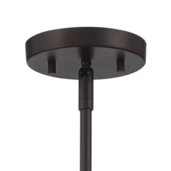 Possini Euro Design Milne Bronze Gold Drum Pendant Chandelier 20" Wide Modern Crystal 5-Light Fixture For Dining Room House Kitchen Island Entryway -Possini Euro Design GUEST df937f0d 454a 4209 a90e ed297a5384e0