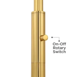 Possini Euro Design Kinsey Modern Downbridge Floor Lamp 67" Tall Warm Brass Metal Stone Pattern Glass Shade For Living Room Reading Bedroom Office 12 Possini Euro Design Kinsey Modern Downbridge Floor Lamp 67" Tall Warm Brass Metal Stone Pattern Glass Shade For Living Room Reading Bedroom Office -Possini Euro Design GUEST e2aefa6e 7461 454c 8a76 9141ea4fa04f