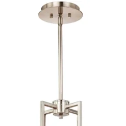 Possini Euro Design Concentric Brushed Nickel Pendant Chandelier 28" Wide Modern White Fabric Drum 4-Light For Dining Room House Foyer Kitchen Island 10 Possini Euro Design Concentric Brushed Nickel Pendant Chandelier 28" Wide Modern White Fabric Drum 4-Light For Dining Room House Foyer Kitchen Island -Possini Euro Design GUEST e3dff561 0f8f 4183 84b9 9e973d3d8d79