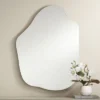Possini Euro Design Casper Decorative Wall Mirror Modern Abstract Silver Frameless 29 1/2" Wide Bedroom Living Room Home House 1 Possini Euro Design Casper Decorative Wall Mirror Modern Abstract Silver Frameless 29 1/2" Wide Bedroom Living Room Home House -Possini Euro Design GUEST e439bd14 3309 4afc 96fb 360ab9971753
